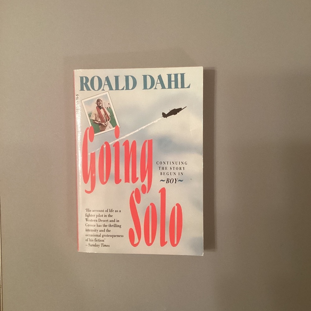 Roald Dahl’s Going Solo book